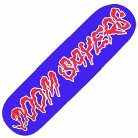 Ghost Ride Letters Skateboard Deck 8.25''