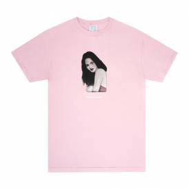 Glass Woman Skate T-Shirt - Pink