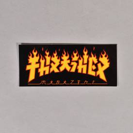 Godzilla Flame Sticker - 3.5'' x 1.5''