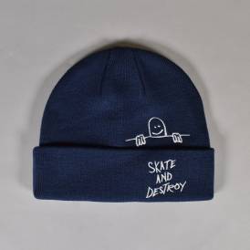 Gonz Sad Beanie - Navy