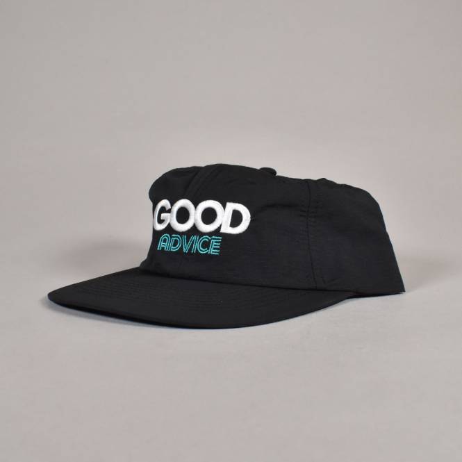 Good Advice Goods Good Time Strapback Cap	- Black Ripstop