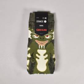 Gremlins Crew Socks - Dark Green 