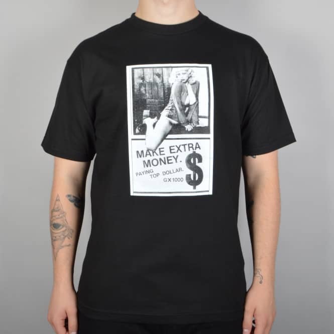 GX1000 Money Maker Skate T-Shirt - Black