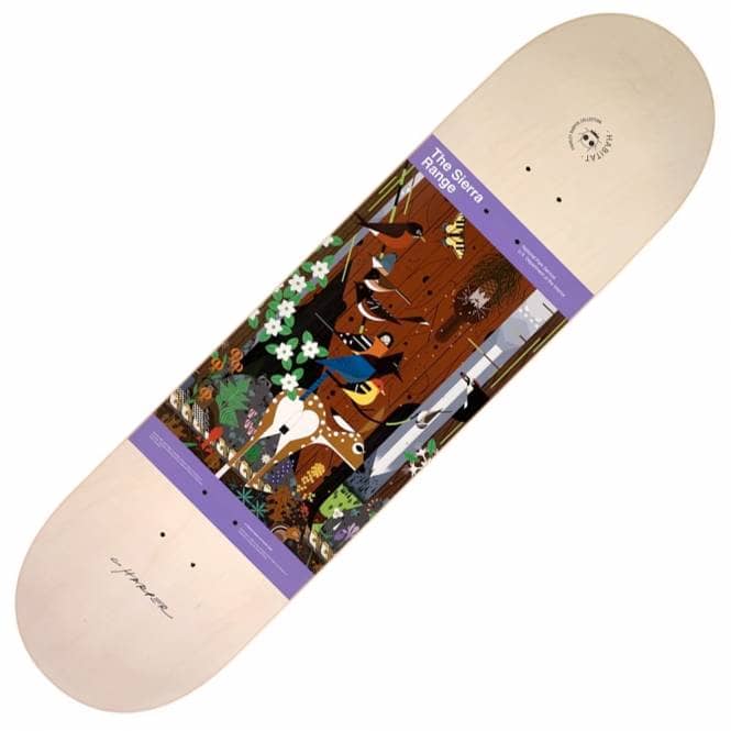 Habitat Skateboards Harper Sierra Range Skateboard Deck 8.5''
