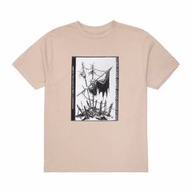 Hamburger Lady Skate T-Shirt - Sand