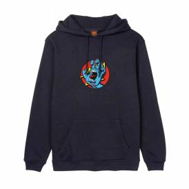 Hand Dot Front Hood - Black