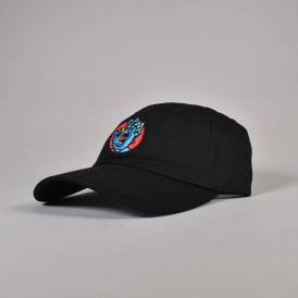 Hand Dot Strapback Cap - Black