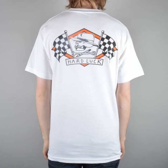 Hard Luck MFG Jessee Swiss Skate T-Shirt - White