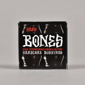 Hardcore (96A Hard) Skateboard Bushings - Black/Black