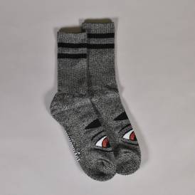 Heather Sect Eye Sock - Black