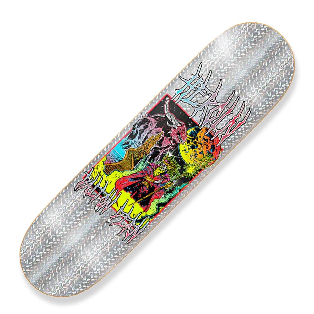Heroin Skateboards Dalton Dern Hellscape Deck
