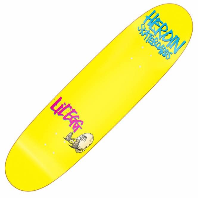 Heroin Skateboards Lil Egg Skateboard Deck 7.9''