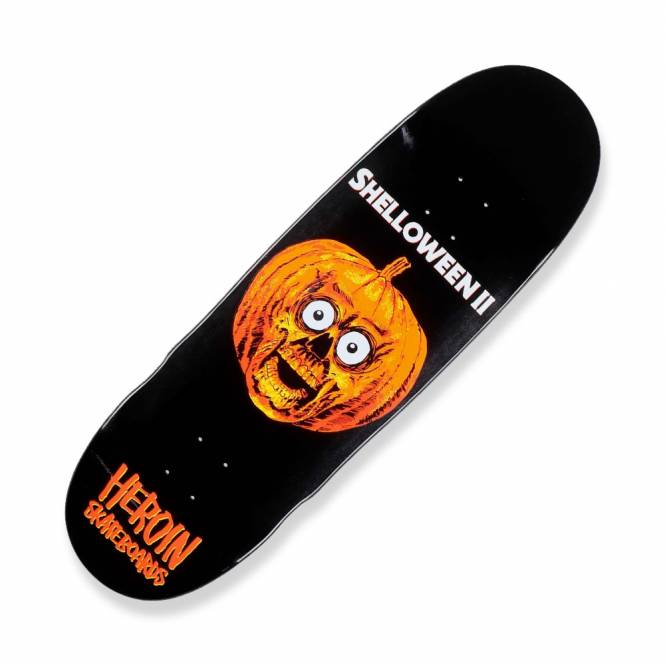 Heroin Skateboards Shelloween 2 Skateboard Deck 9.625''