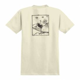 Hewitt Lance Skate T-Shirt - Cream/Black