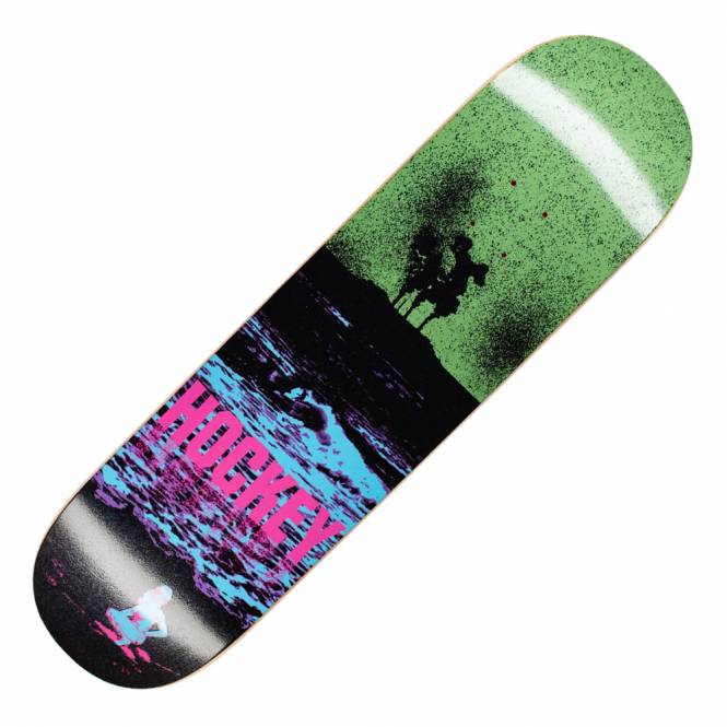 Hockey Skateboards Andrew Allen Nuclear Spraytan (Shape#1) Skateboard Deck 8.25”