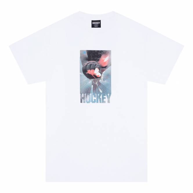 Hockey Skateboards Carl Skate T-Shirt - White