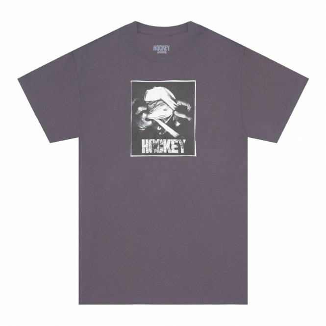Hockey Skateboards Shed Skate T-Shirt - Charcoal