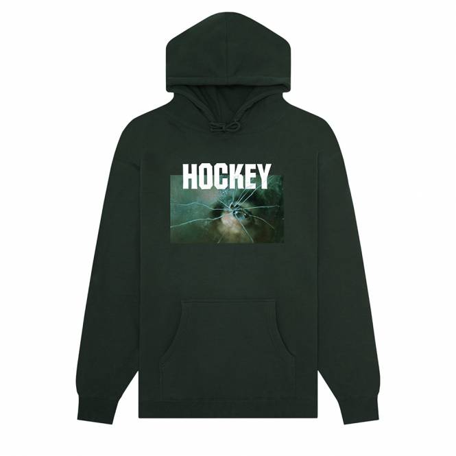 Hockey Skateboards Thin Ice Pullover Hoodie - Forest Green