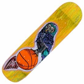 Hooter Shooter on Bunyip (Yellow Stain) Skateboard Deck 8.0''