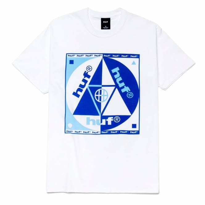 HUF Code Skate T-Shirt - White
