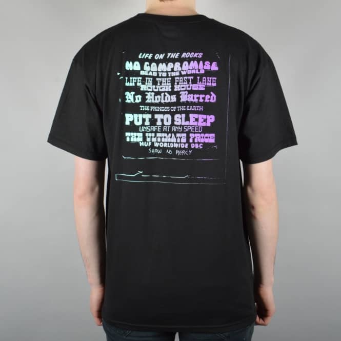 HUF DBC Gradient T-Shirt - Black