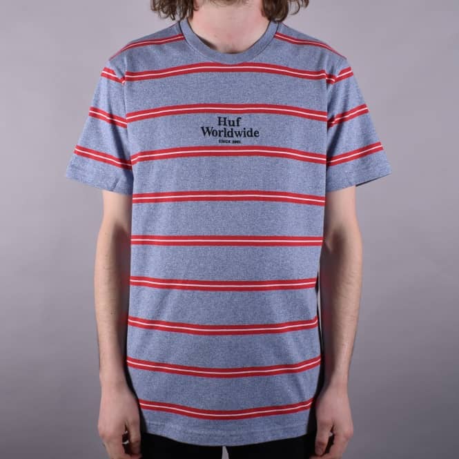 HUF Golden Gate Stripe T-Shirt - Blue