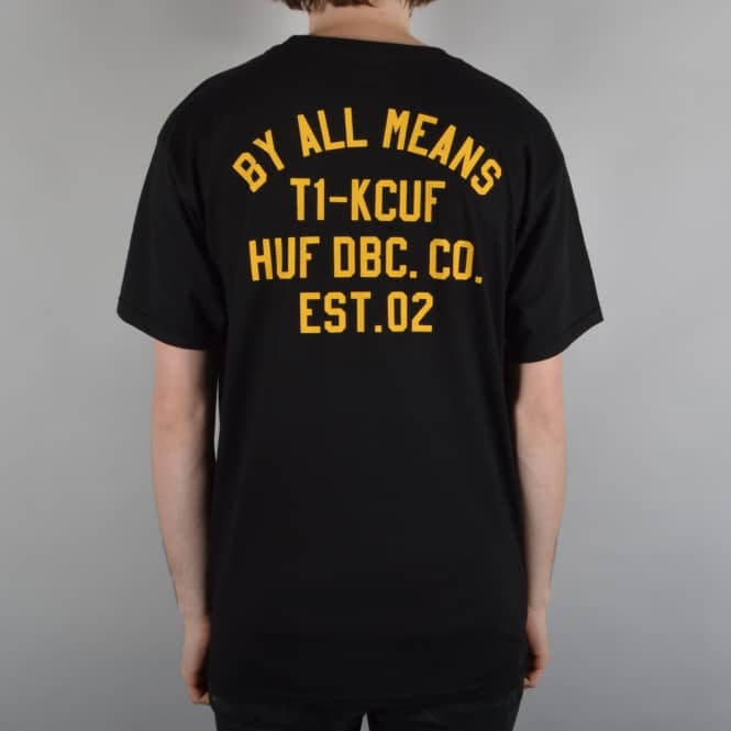 HUF Marginal Skate T-Shirt - Black