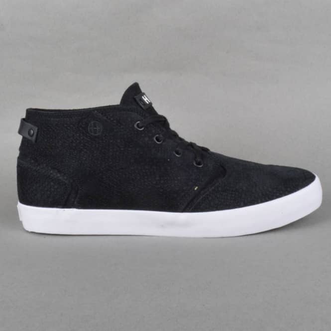 HUF Mercer Skate Shoes - Black/Snake