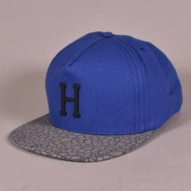 Huf Metal H Quake Strapback Cap - Royal