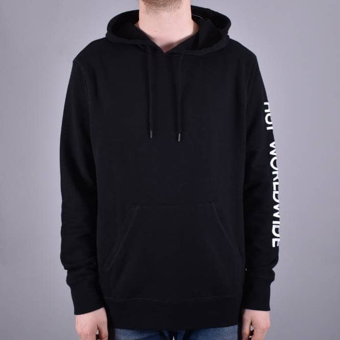 HUF Mission Pullover Hoodie - Black