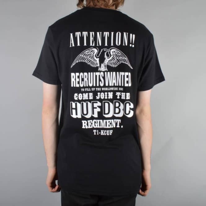 HUF Regiment T-Shirt - Black