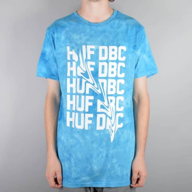 HUF Huf Ripple Wash T-Shirt - Blue