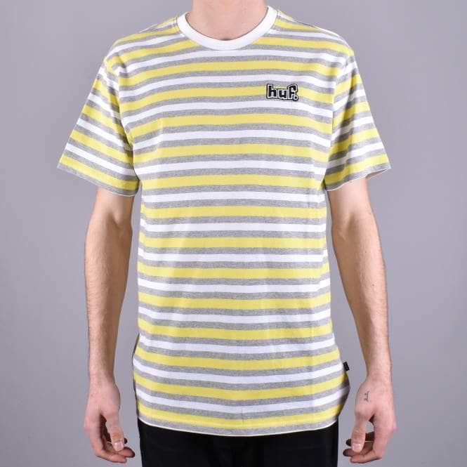 HUF Rockaway Knit Top - Aurora Yellow