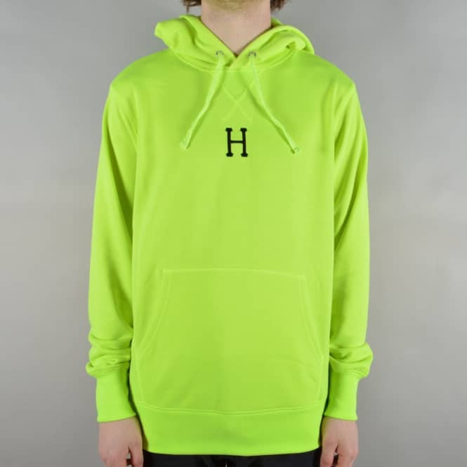 HUF State Pullover Hoodie - Fluoro Yellow