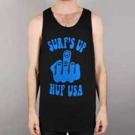 Huf Surfs Up Tank Top - Black