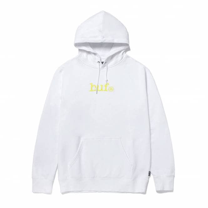 HUF Type Pullover Hood - White