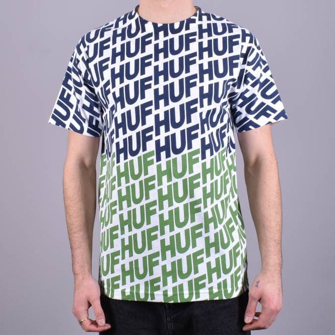 HUF Wave T-Shirt - Hot Lime