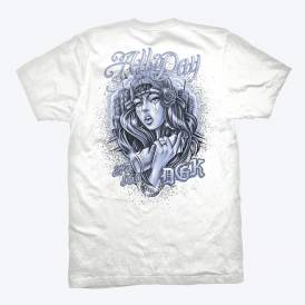 Hyna Skate T-Shirt - White