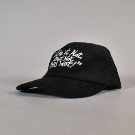 I Like It Hot But Not This Hot Strapback Cap - Black