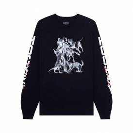 Incoming Longsleeve Skate T-Shirt - Black