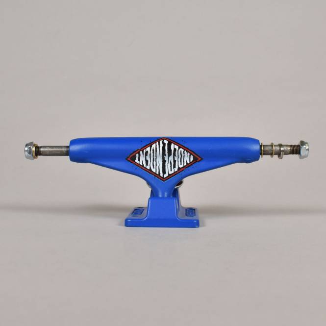 Independent Trucks 144 Stage 11 (Distortion Blue) Skateboard Trucks - 8.25''