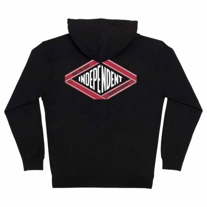 Independent Trucks Scroll 2 Zip Hood - Black