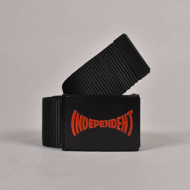 Independent Trucks Span Web Belt - Black/Black/Red
