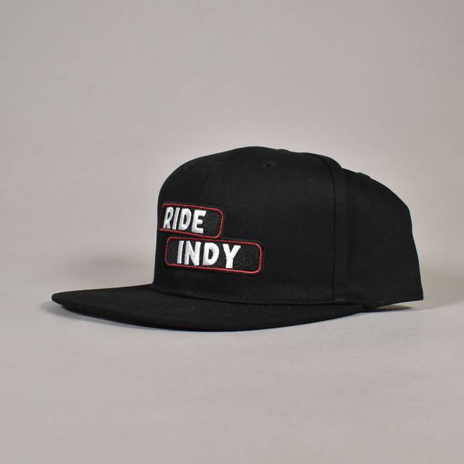 Independent Trucks Sticker Slap Snapback Cap - Black 
