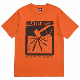 Interference Skate T-Shirt - Rust Orange