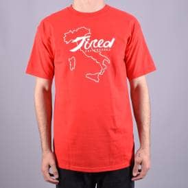 Italy Skate T-Shirt - Red