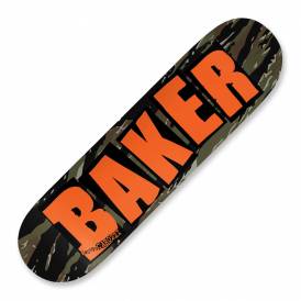 Jacopo Carozzi Brand Logo Tiger Stripe (Twin) Skateboard Deck 8.38''