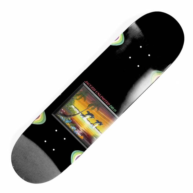 Jacuzzi Unlimited John Dilo Flipper Skateboard Deck 8.5''