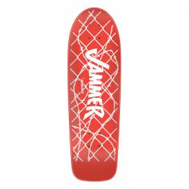 Jammer Red Reissue Skateboard Deck 8.66"