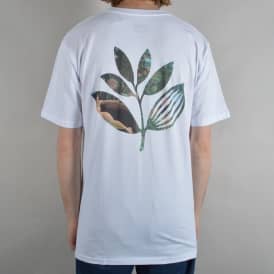 Magenta Skateboards Jungle Skate T-Shirt - White - SKATE CLOTHING